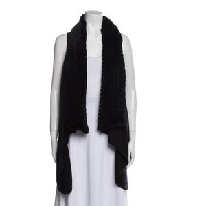 Belle Fare Cashmere Open Front Sweater